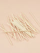 100pcs Wooden Nail Push Orange stick cuticle pusher wood nail art - Ecart