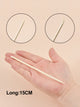 100pcs Wooden Nail Push Orange stick cuticle pusher wood nail art - Ecart