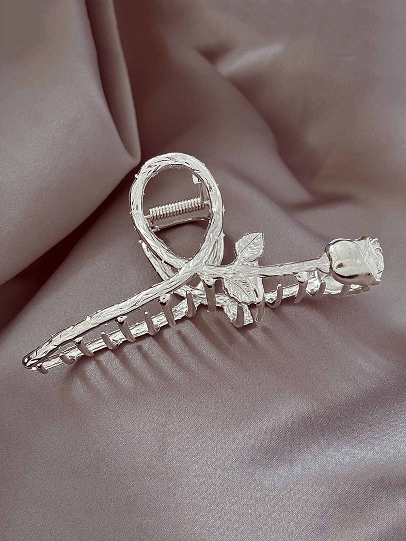 Flower Rose Design Hair Claw Hair Clamps Claw Clips Decorative Hair Accessory