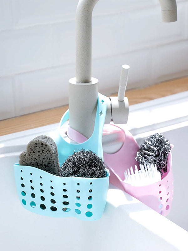 1pc Random Color Sink Drain Basket Kitchen Organizer Sink Holder Hanging - Ecart