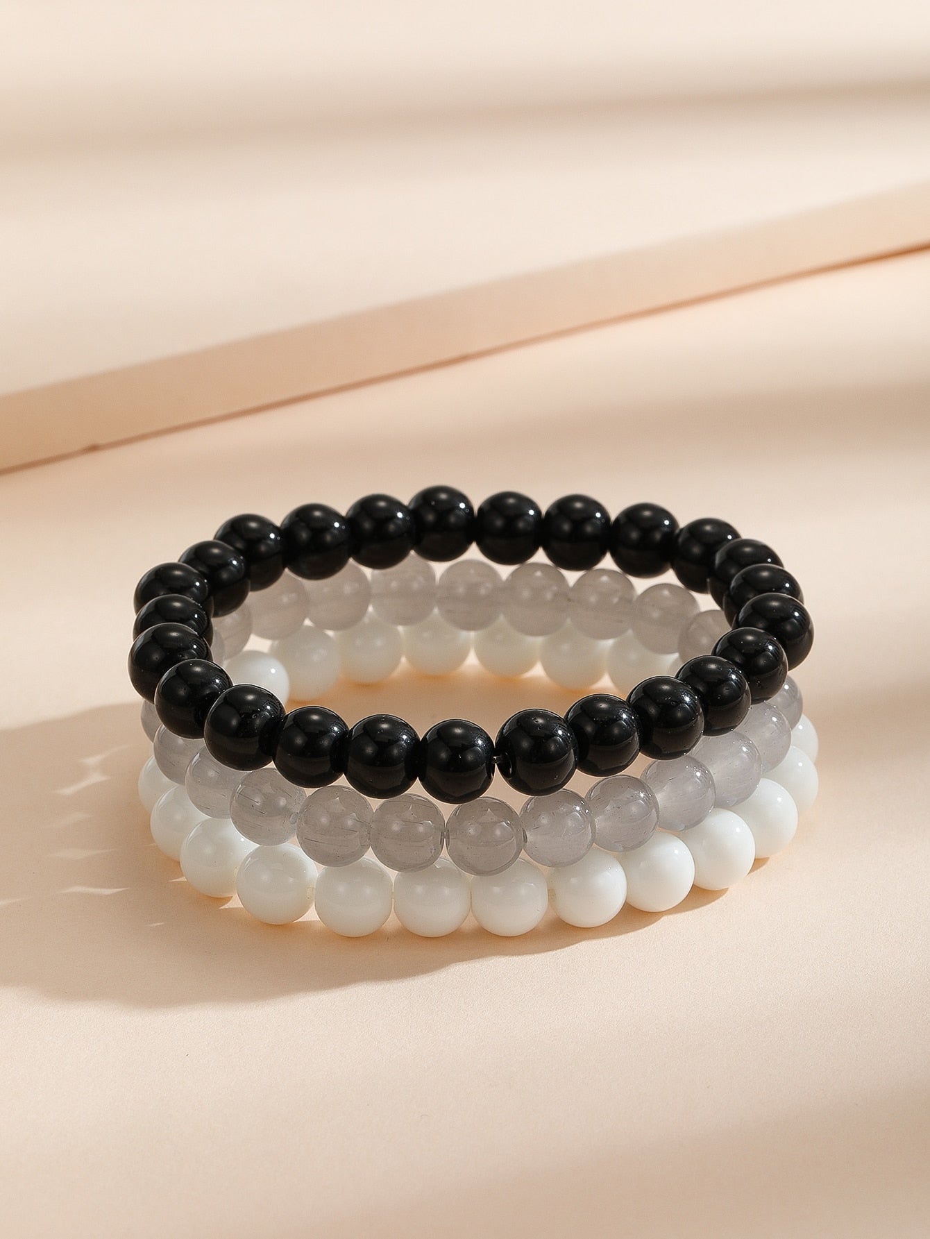 3pcs Minimalist Beaded Bracelet for Women Jewelry Gifts for Her 