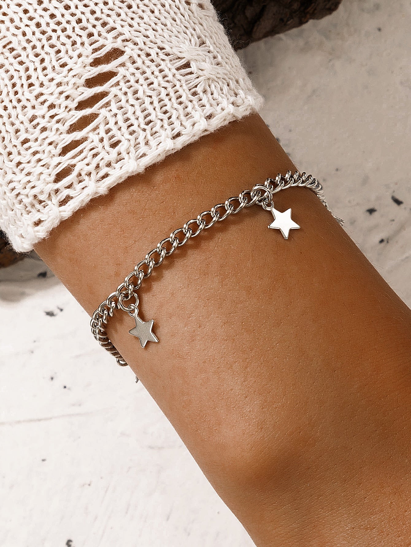 Stars Charm Bracelet for Women Girls Gifts for Her Jewelry Accessories Fashion Accessory