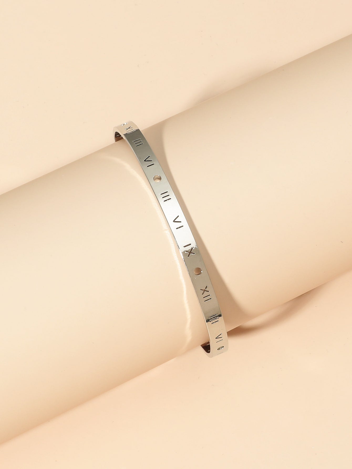 Number Engraved Cuff Bracelet for Women Girls Gifts for Her Jewe