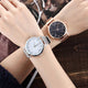 Vansvar fashion brand silver and gold mesh band creative marble wristwatch casual women quartz watches gift relogio feminino - Ecart