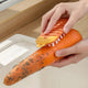 Flexible Cleaning Brush Random Color Vegetable Fruit Carrot Cleaner Soft Antibacterial Brush Kitchen Accessories - Ecart