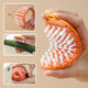 Flexible Cleaning Brush Random Color Vegetable Fruit Carrot Cleaner Soft Antibacterial Brush Kitchen Accessories