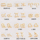 Cancer Zodiac Constellations Sign Stainless Steel Earrings Women Jewelry Small - Ecart