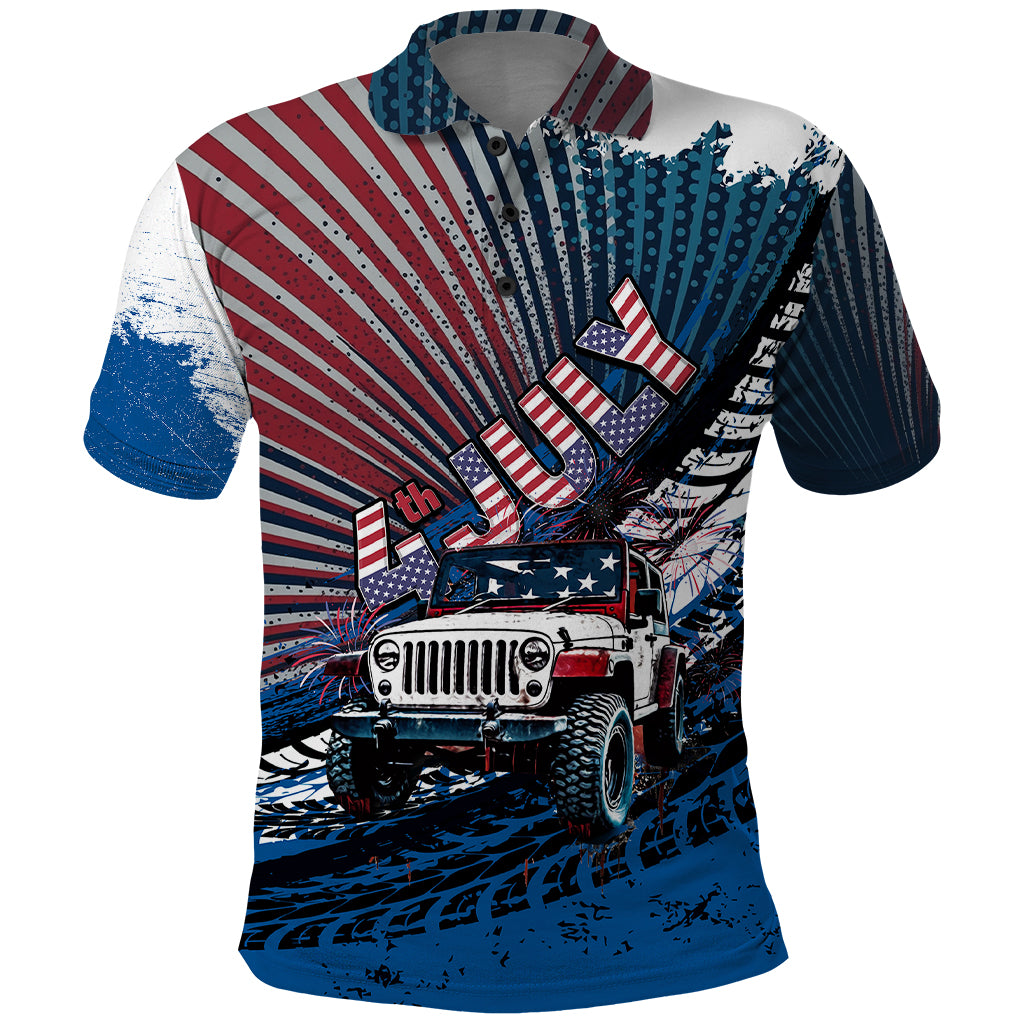 Jeep Polo Shirt USA Independence Day TS07 – Aljaira