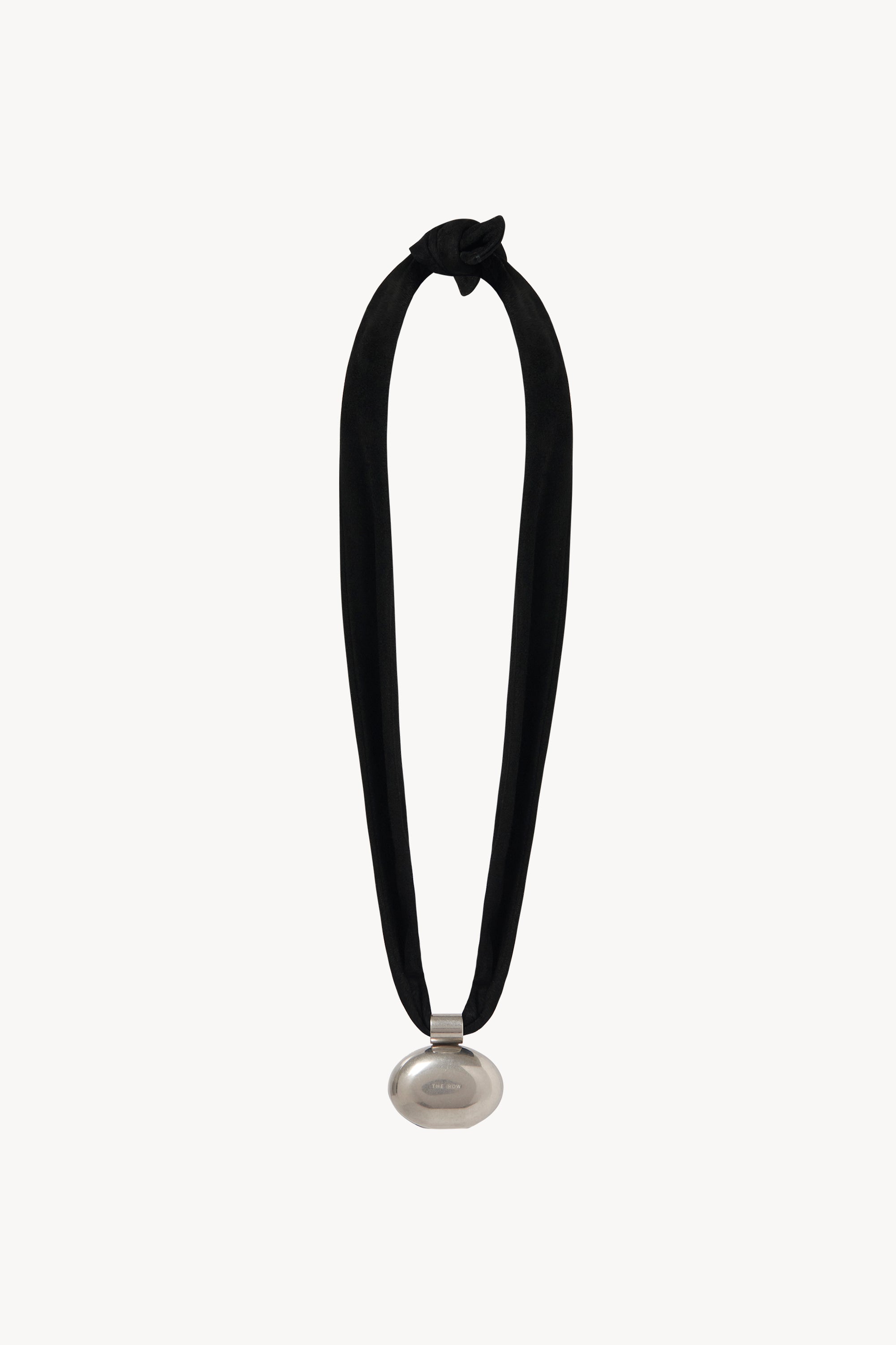 Pills Necklace Black Ans in Brass and Suede – The Row