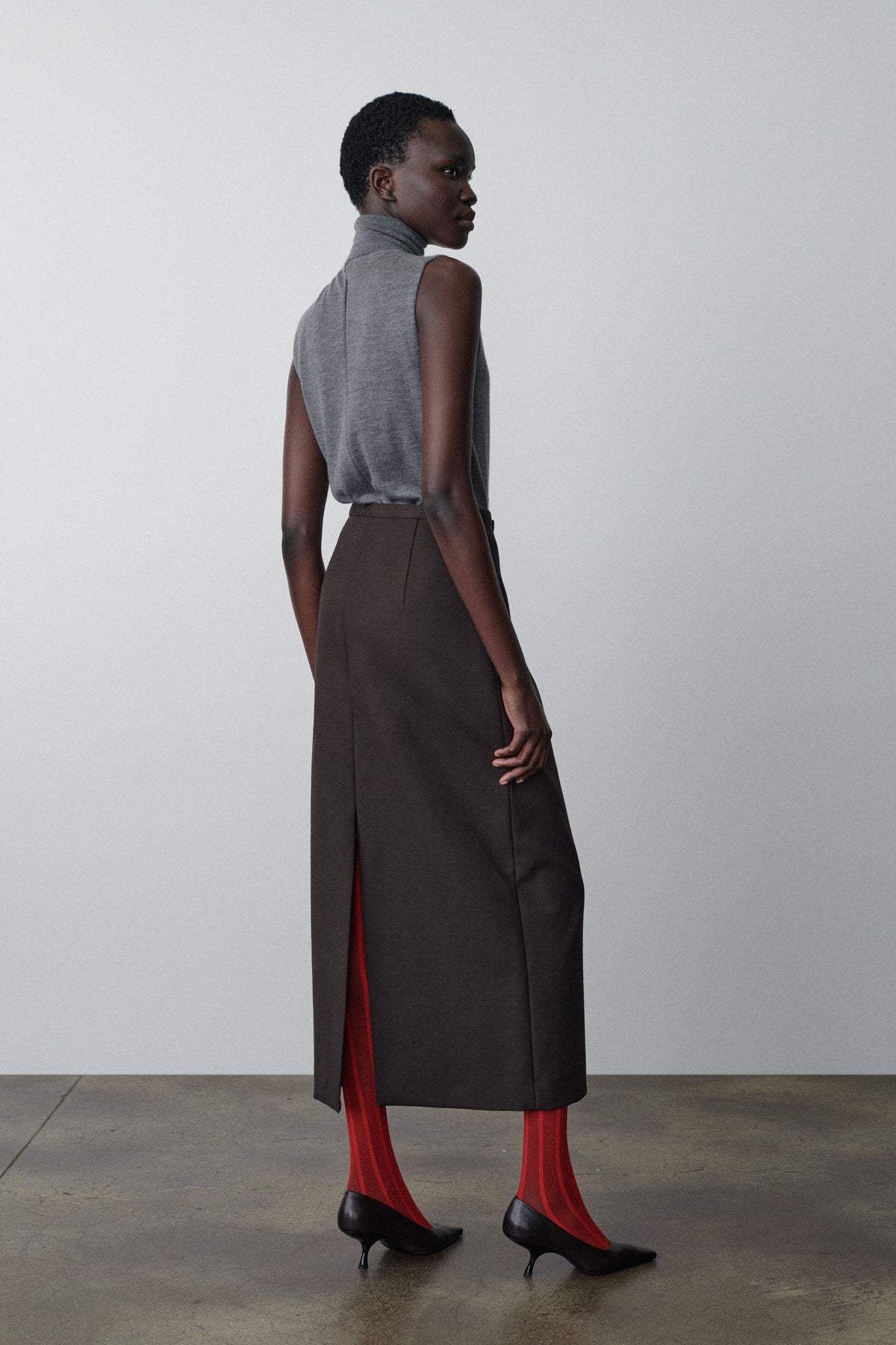 誠実 THE ROW MATIAS SKIRT ロングスカート - 通販 - santananewyork.com