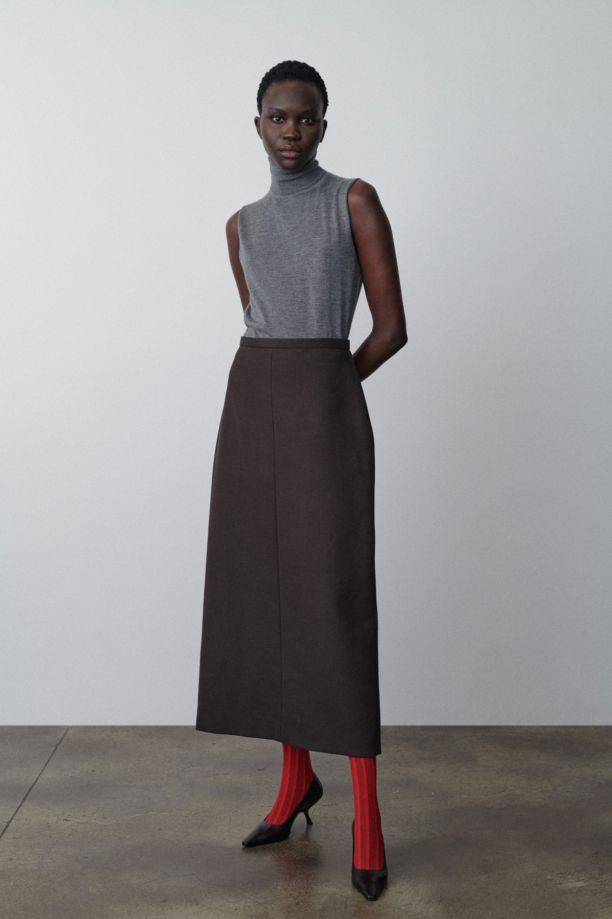 誠実 THE ROW MATIAS SKIRT ロングスカート - 通販 - santananewyork.com