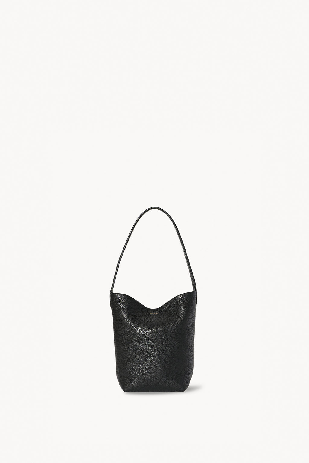 Small N/S Park Tote Bag Black Pld in Leather – The Row
