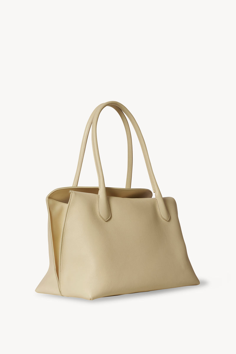Gabriel Tote Parchment Pld in Leather – The Row