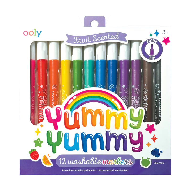 OOLY yummy yummy scented markers - set of 12