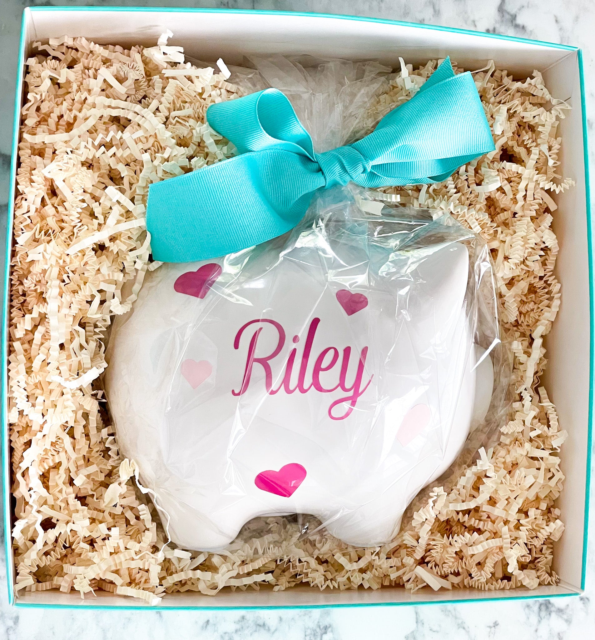 Personalized Large Piggy Bank