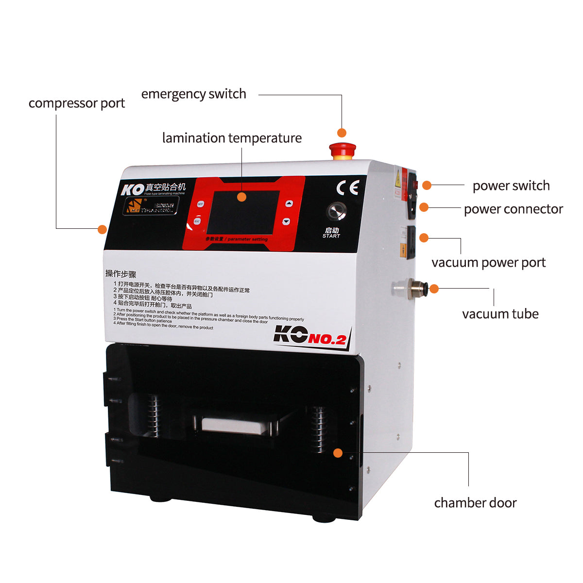 MT-KO NO.2 Vacuum OCA Lamination Machine