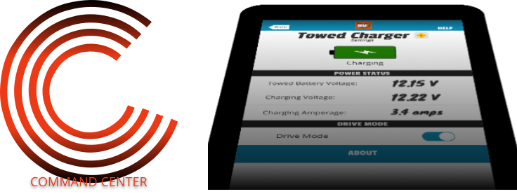 Towed Battery Charger Plus Tablet