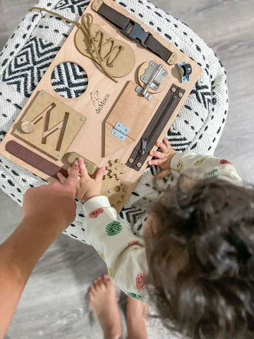 Amazon Prime Day Montessori-inspired Busy board for toddlers 3+ years old