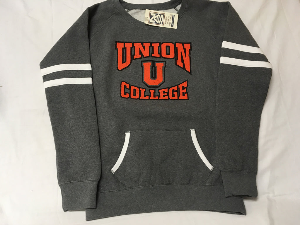 Dark Heather Union College Sweatshirt