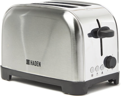 haden iver stainless steel 2 slice toaster