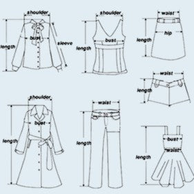 Measurement guide garment