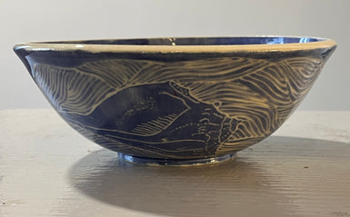 Blue Conch Bowl