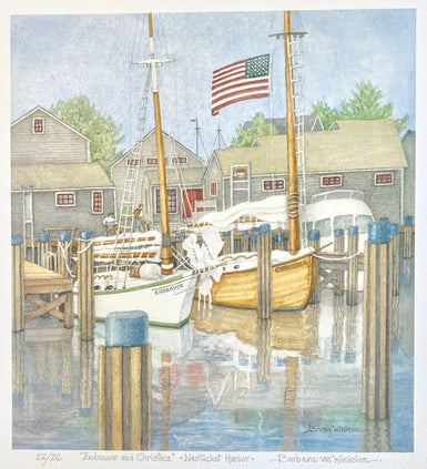 Endeavor and Christina - Nantucket Harbor - #22 of 22