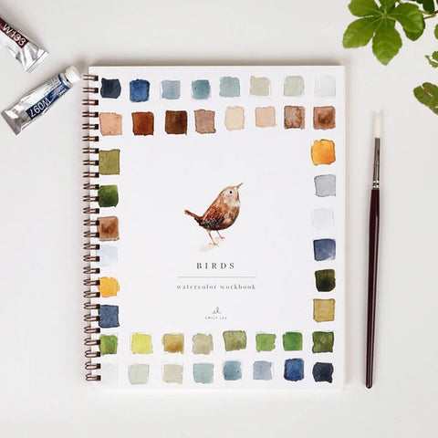 Emily Lex Studio | Birds Watercolor Workbook | Made In Washington | Local Gifts