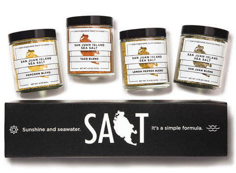 San Juan Island Sea Salt Gift Set at Made In Washington