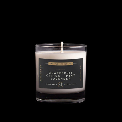 Self Care Ideas: Seattle Candle Company Scent No. 5 [Grapefruit + Mint]