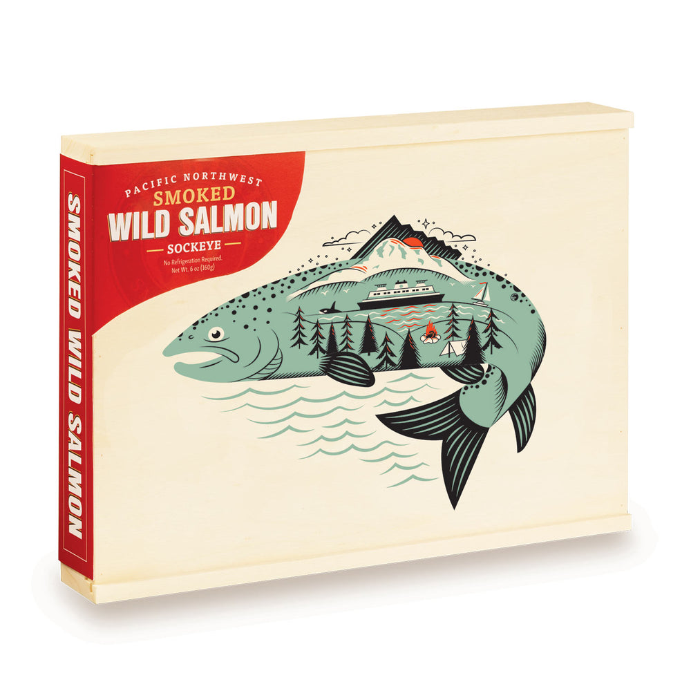 SeaBear Smokehouse Deluxe Salmon Gift Pack