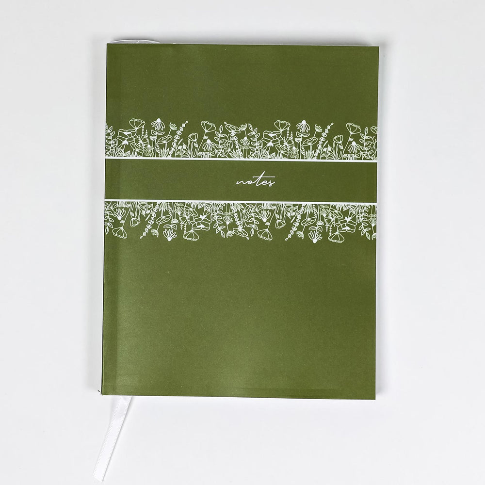 💚 Meet our best-selling medium, hardcover notebook in a beautiful Forest  Green color from the Natural Colors collection. image by…