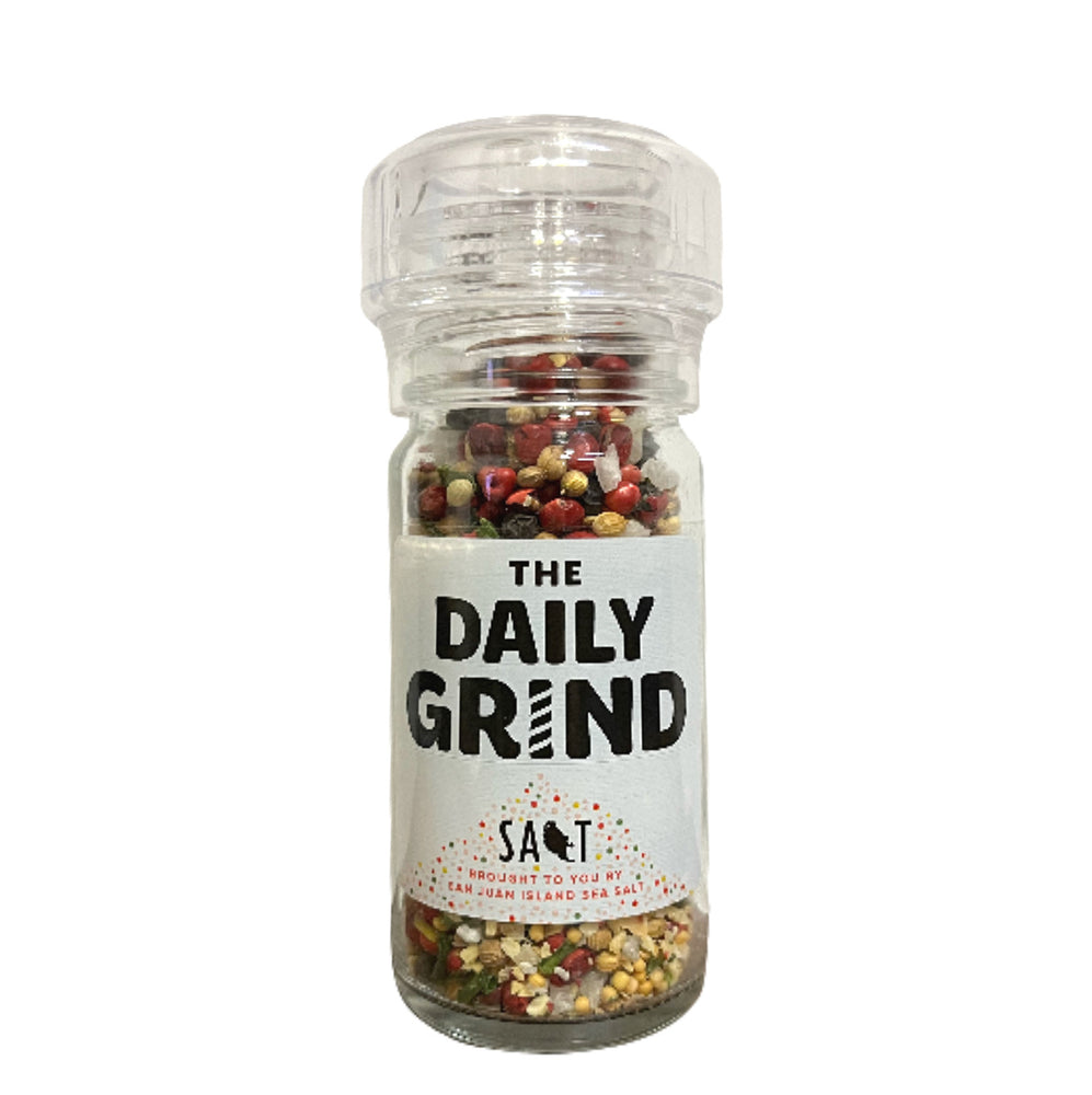 Madrona Smoked Pepper Grinder – San Juan Island Sea Salt