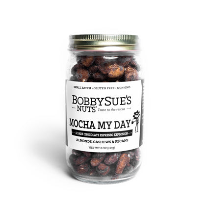 Mocha My Day Jar from BobbySue's Nuts