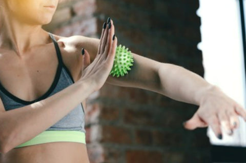 massage lacrosse ball for myofascial release