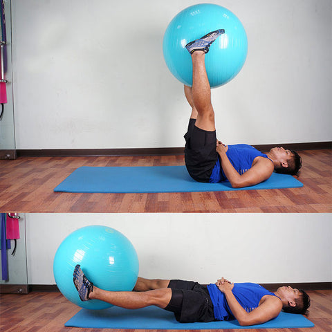 big ball exercises