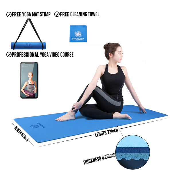 Yoga Mat Gym Fitness Mat Mat Mat Sports Mat