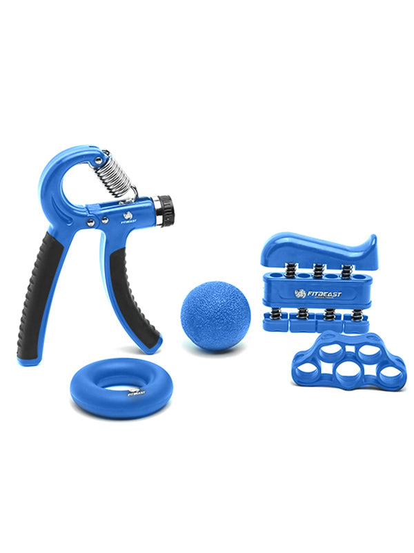 How many times a day exercising with hand grip strengthener?