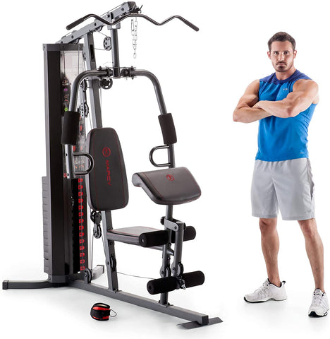 3. The Marcy 150-lb Multifunctional Home Gym