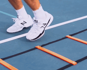 Méthode d'entraînement à l'échelle d'agilité