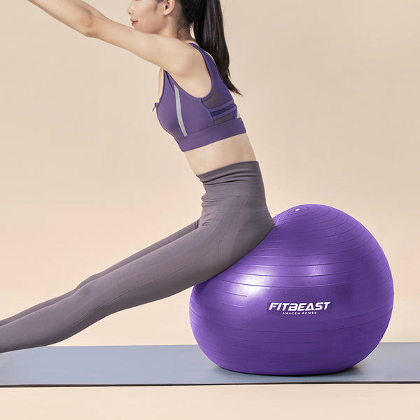 Extra Thick Exercise Ball,65-75CM Anti-Burst Yoga Ball