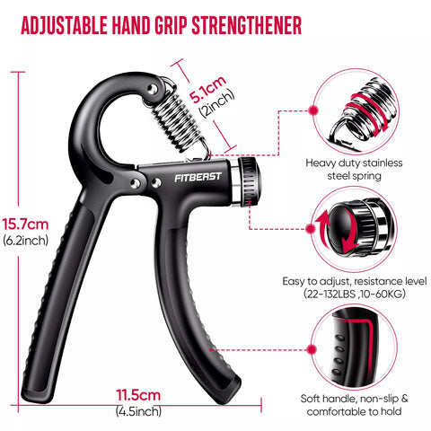 Introducing the Hand Exerciser Grip Strengthener: The Ultimate Solution to Strengthening Your Hands