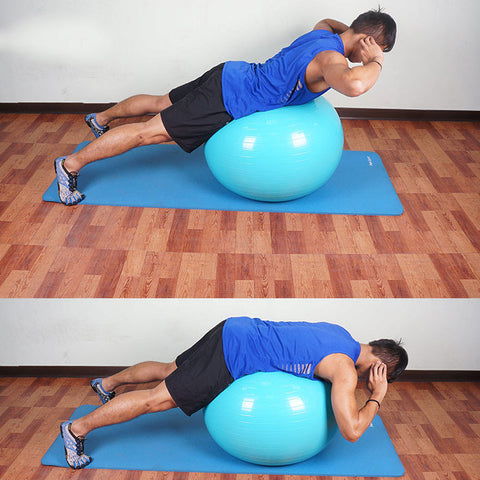 ball exercises for core