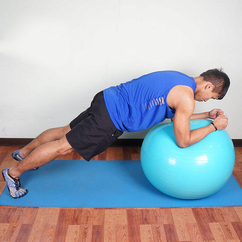 exercise using ball