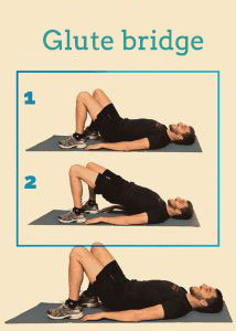 Glute bridge