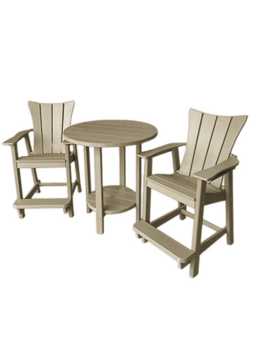 tall outdoor bistro set restaurant patio furniture