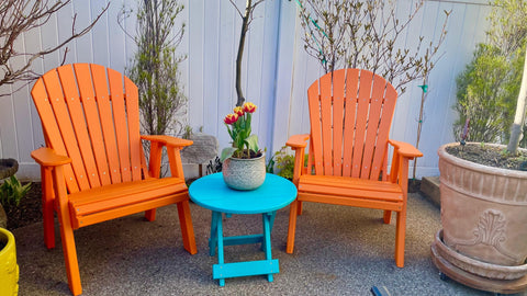 front porch chair ideas poly furniture