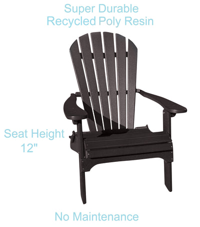 brown poly adirondack chair benefits