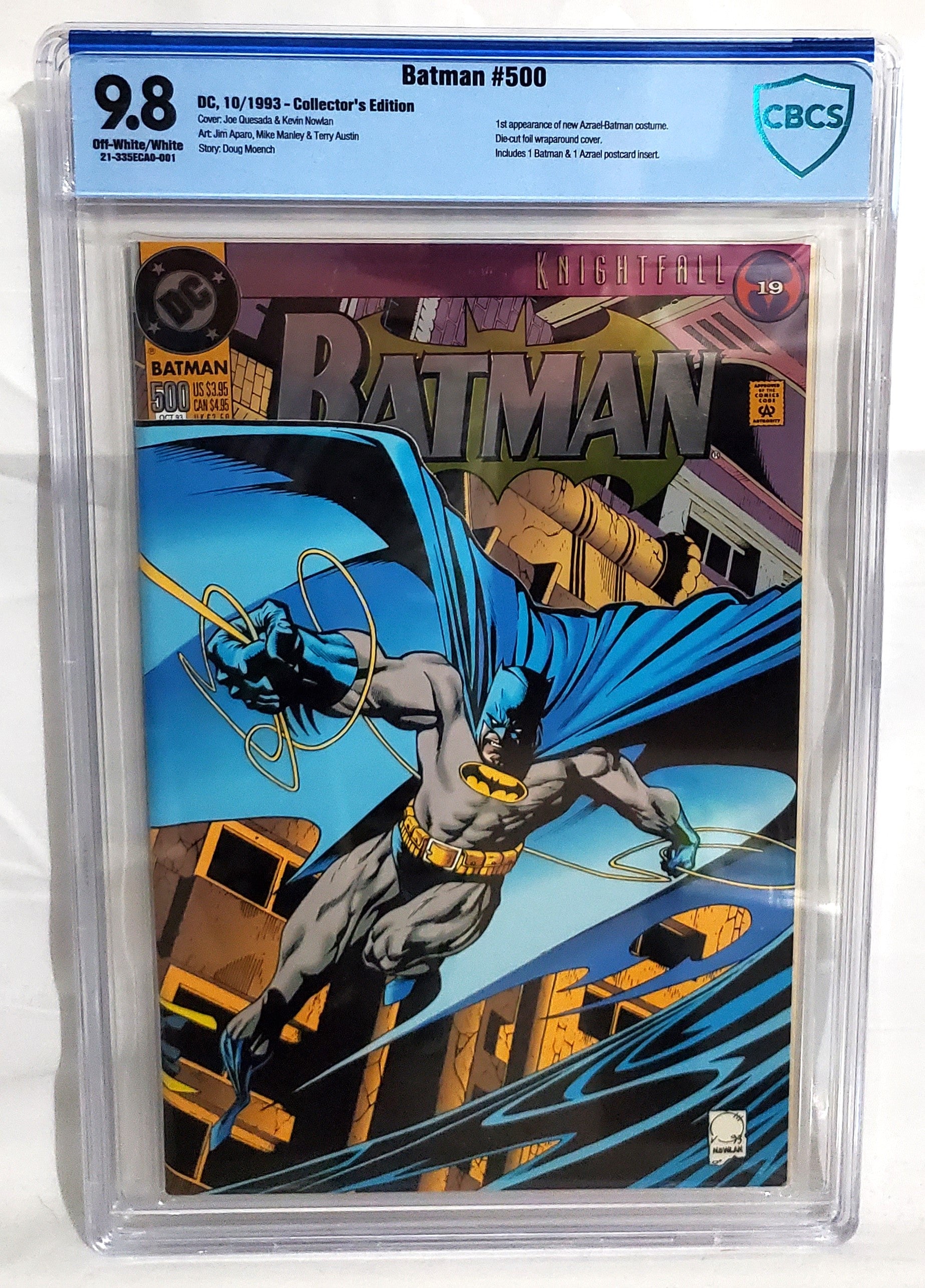 BATMAN #500 Collector's Edition CBCS  1st New Azrael Batman Costume –  Dreamscape-Comics