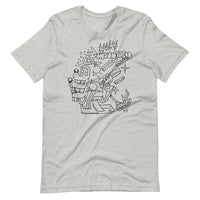 Holy Mountain Wizard Black Ink Unisex T-Shirt